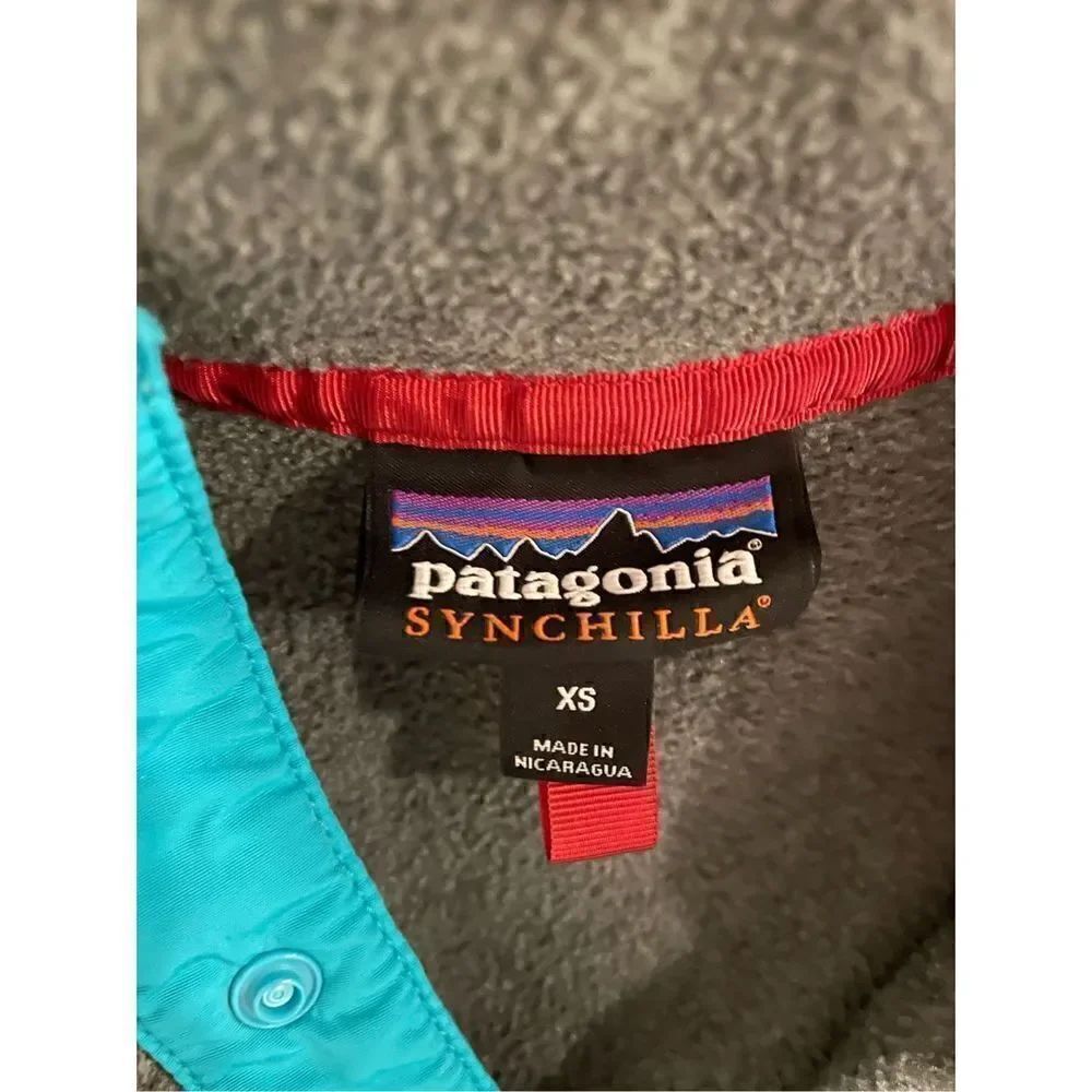 Patagonia Womens Size XS Synchilla Snap T Fleece Pullover sweatshirt 25455 - Picture 4 of 8